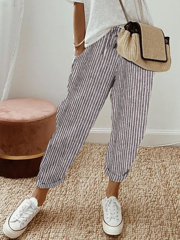 Pantalon Fluide Confort Élégant